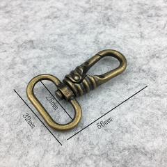 Personalised ''Thread Shape'' Snap Hooks