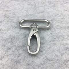 Zinc Alloy Dull Nickel Clip Snap Hook