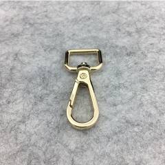 Bag Fitting Square Snap Hook for Leather Strap