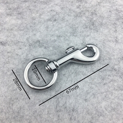 Metal Bolt Snap Hook With O-Ring