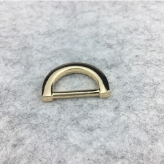 20mm Light Gold Flat D ring