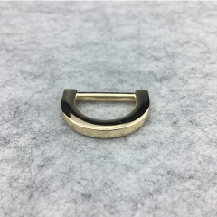 20mm Light Gold Flat D ring