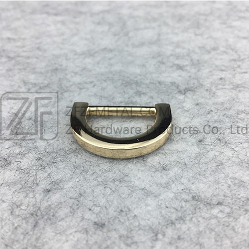 20mm Light Gold Flat D ring