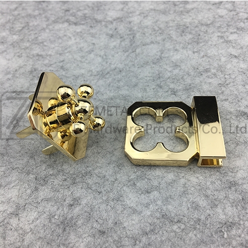 Gold Purse Lock Turn Lock Fastners