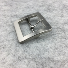 Flexible Metal Zinc Alloy Center Bar Buckle