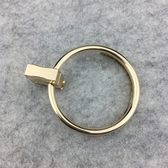 NEW Design Round Ring Turn Lock For Handbags