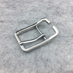 25mm Mid Bar Pin Buckle in Nickel