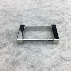 Rectangle Metal Rings Webbing Strap Holder Connector