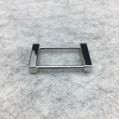 Rectangle Metal Rings Webbing Strap Holder Connector