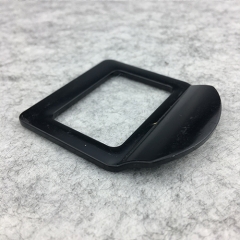 Black Color Metal Bag Square Ring Buckles