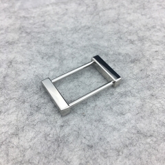 Rectangle Metal Rings Webbing Strap Holder Connector