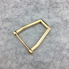 Zinc Trapezoid Shape Rings D ring Buckle