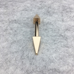 ''Arrows'' Bag Metal Bridge Strap Connector With Screw and Washer