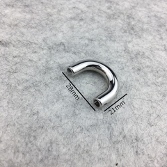 Metal Handbag Accessories Arch Bridge Connector Buckle