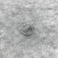 Metal Small D Ring For Purse/ Shoes/ Garment/ Bags