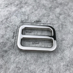 Alloy Bag Buckles Strap Slide Adjuster Ring in 3 Different Sizes