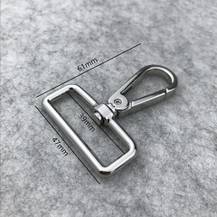 Custom plating clasp snap hook accessories hardware