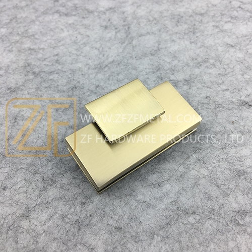 Metal Rectangle Clip Locks for Women Bags Men Bags