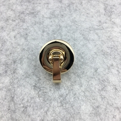 Circle Button Metal Flip Locks For Pocket/Wallet