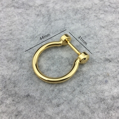 Factory Wholesale Bag Hardware Oring D Ring Buckles