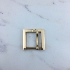 China Supplier Flat Square Pin Buckle