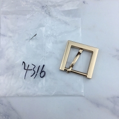 China Supplier Flat Square Pin Buckle