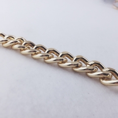 19*15mm Fashion Hardware Bag Accessories Aluminum Chain