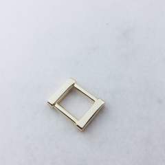 15mm Fashion Light Gold Ring Buckle Square Ring for Belt /Bag Fitting/Accessories