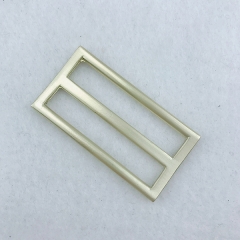 30*49mm Burshed Light Gold Handbag Fitting Buckle