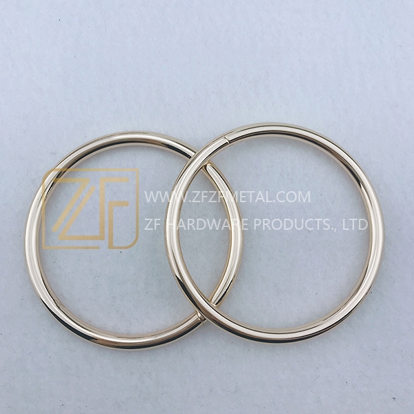 64mm Zinc Alloy O ring For Bag Fitting