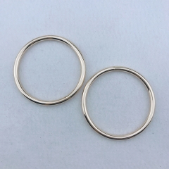 64mm Zinc Alloy O ring For Bag Fitting