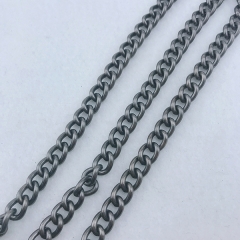 Gun Metal Fashion Handbag Chain