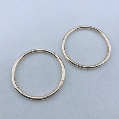 64mm Zinc Alloy O ring For Bag Fitting