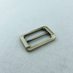 34mm Brushed Antique Brass Fashion Adjuster Buckle