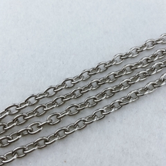 9*6mm Fashion Bag Accessories Iron Chain for Handbag