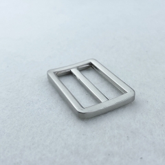 32mm Pearl Nickle Adjuster Buckle For Shoulder straps