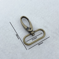 31mm Brass Spring Hook/Dog Hook/Snap Hook