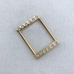 25*40mm Fashion Handbag Ring Buckle