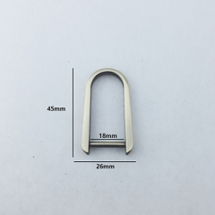 18mm Fashion Bag Ring Buckle For Handbag FItting