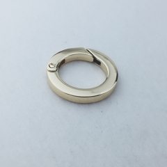 25mm Light Gold Spring Ring Buckle