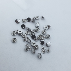 12.5mm Four parts Iron Snap Button For Garment/Handbag