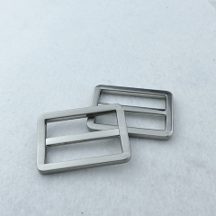 32mm Pearl Nickle Adjuster Buckle For Shoulder straps