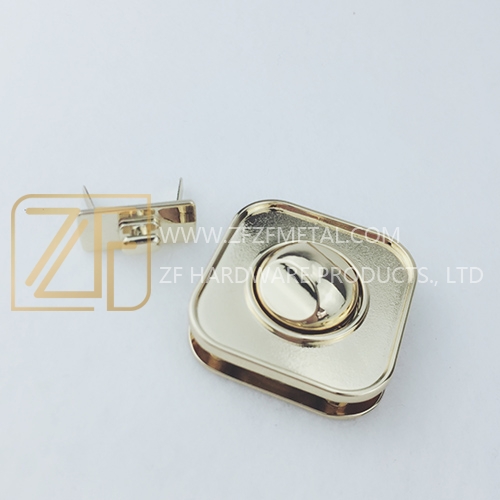 35mm Fashion Round Square Twist Lock