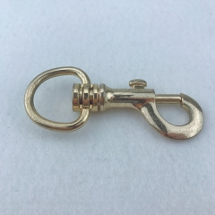 25*78mm Light Gold Snap Hook For Bag Handbag Pet