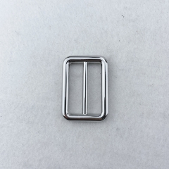 38mm Fashion Nickel Adjuster Buckle for Leather Straps