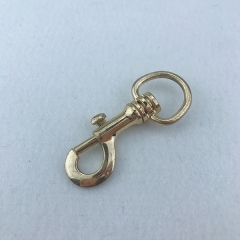 25*78mm Light Gold Snap Hook For Bag Handbag Pet