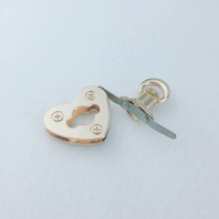 Newly Heart-shaped key twist lock