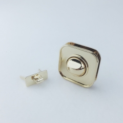 35mm Fashion Round Square Twist Lock