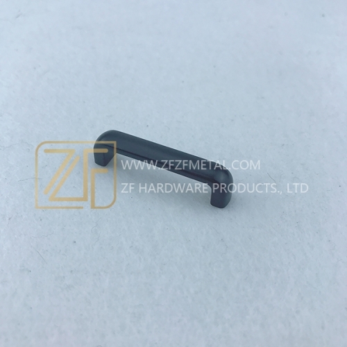 40*10mm Black Metal Bridge For Bag Handbag