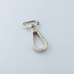 15mm Light Gold Spring Snap Hook